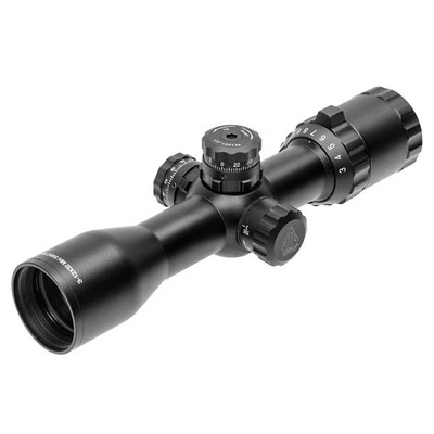 Shoot Accurately at Any Range - UTG 3-12X32 Scope Mil dot QD Rings