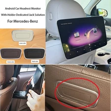 Car TV Headrest Video Screen With Holder Dedicated Jack For Mercedes GLS450 2021