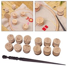 Magnetische Parkspulen aus Holz, Verlegewerkzeug für Stickereien,