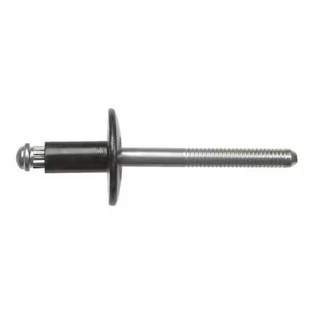 Zoro Select 4002Pk Blind Rivet, Flanged Head, 25 Pk, 4002Pk