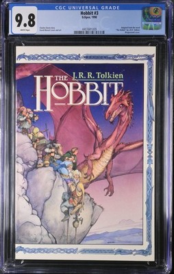 Hobbit #3 CGC 9.8 - 1st Appearance Smaug LOTR COMIC 1990