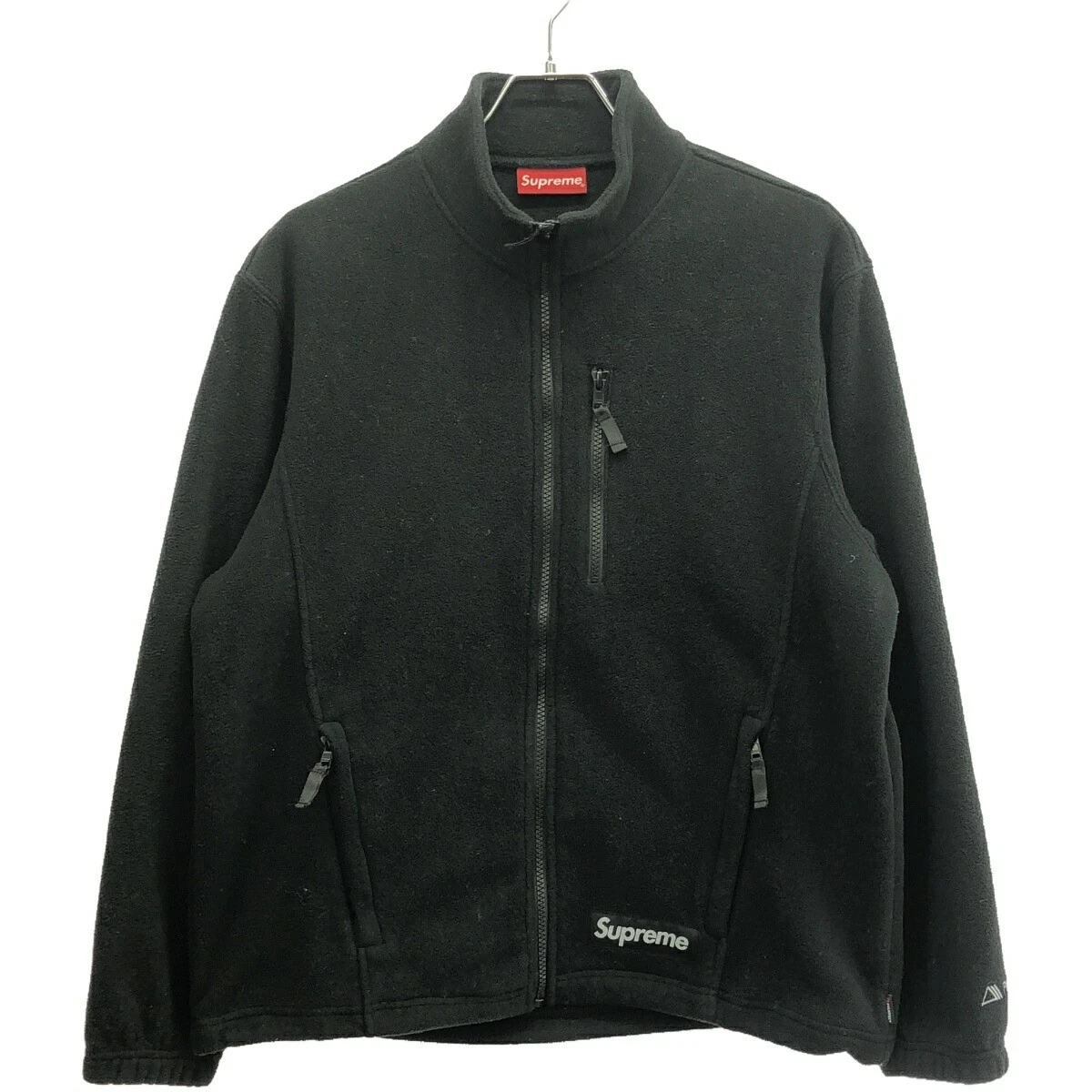 Veste polaire zippée Supreme 22AW Polartec noire taille S