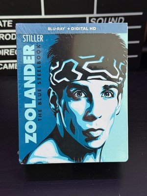 Zoolander (Blu-ray Steelbook + Headband Set) New & Sealed