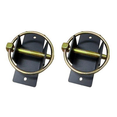 #ad 2 Pieces Water Bucket Hooks Bucket Hanger Easy Installation Wall Mount Steel $25.68