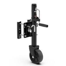 1200 Lbs Trailer Jack With Wheel 10 Travel Bolt On Tongue Jack For Rv Boat