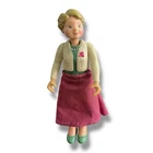 Vintage Fisher Price Dollhouse Grandmother Figure 1993