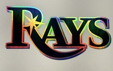 Tampa Bay Rays Holographic Vinyl Decal