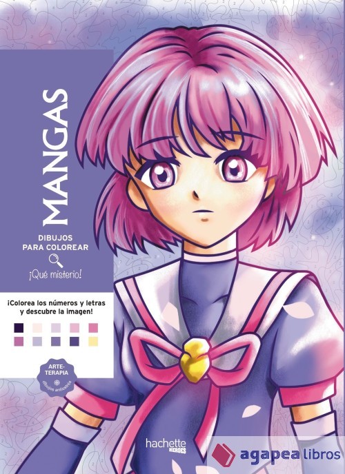 Dibujos para colorear. ¡Qué misterio! Mangas. NUEVO. ENVÍO URGENTE (Librería Aga