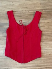 5/48 corset red top