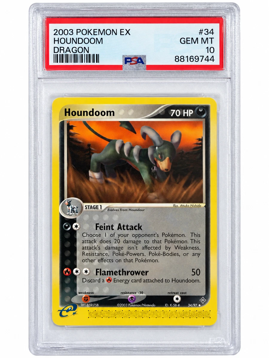 25+ Pokémon TCG Professional Sports Authenticator (PSA) EX Dragon