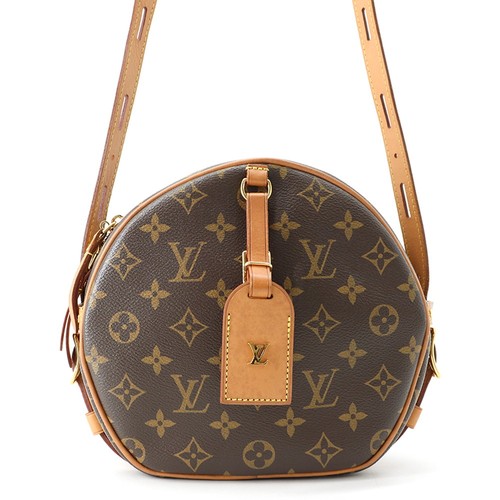 LOUIS VUITTON Boite Chapeau Souple Size MM Monogram Brown M45647