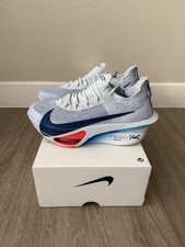 Size 9.5 - Nike Air Zoom Alphafly Next 3 Football Grey Blue FD8311-001 Mens New