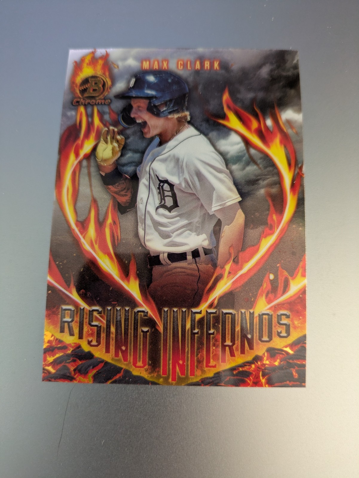2024 BOWMAN CHROME RISING INFERNOS MAX CLARK