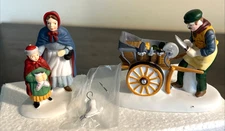 Dept 56 "KNIFE GRINDER" 5649-9 Heritage Village Set Of 2 Villager In Box RETIRED