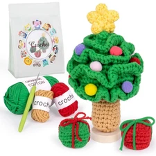 Crochet Kit for Beginners Adults Kids, Learn to Crochet with Step-by-Step Video