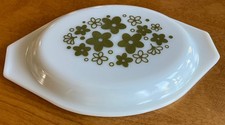 Pyrex-LID ONLY- Green-Spring Blossom Daisy-Ca...