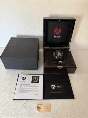 Artya Son Of Sound  Guitar Iron Master Black Stainless Steel Watch 03/99