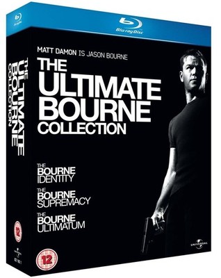 Blu-ray Box/ The Ultimate Bourne Collection - Teil 1+2+3 !! Topzustand !!