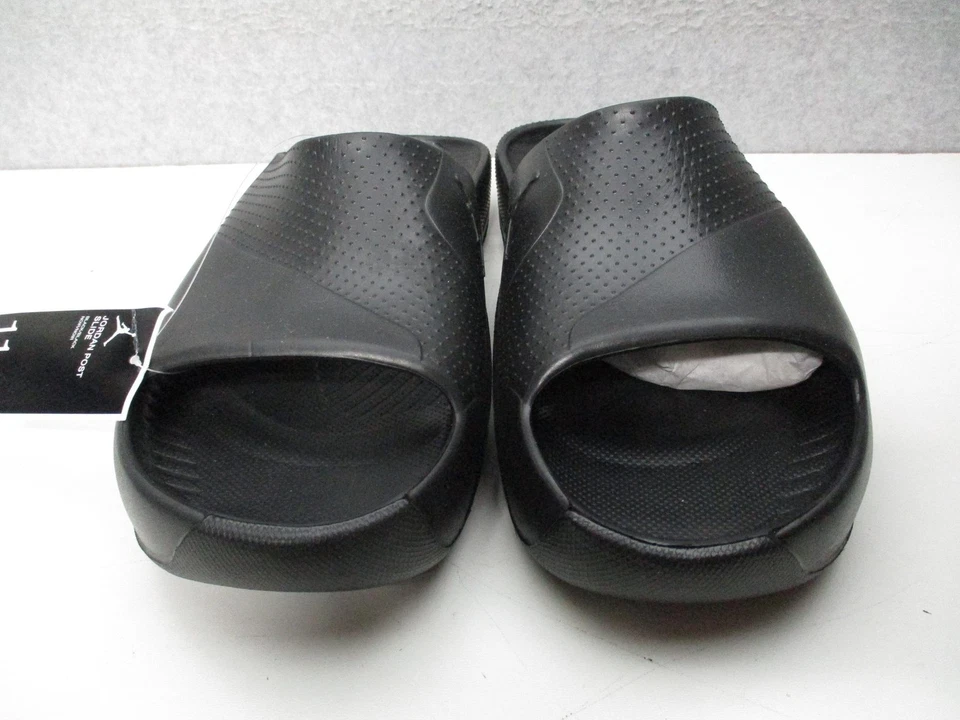 Jordan Post Zapatos Deslizables Para Hombre Talla 11 Sandalias Negras Cómodas Recuperación DX5575-001 Foto 3 de 4