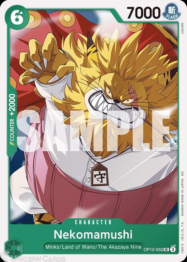 OP12-032 Nekomamushi : Uncommon English One Piece TCG Card : OP12: Legacy of the