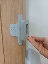 Carlisle Brass Tubular Latch jig for 58mm x 27mm faceplate