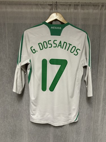 2008 Mexico Giovani Dos Santos soccer jersey