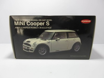 Kyosho 1/18 BMW MINI Cooper S John Cooper Works Challenge White
