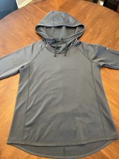 Columbia Women s Medium Gray Omni Wick Long Sleeve Pullover Active Hoodie