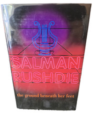 Product Image: SIGNED Salman Rushdie THE GROUND BENEATH HER FEET, 1st UK ed., 1st Printing