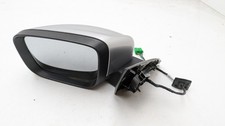 VOLVO XC60 MK1 WING MIRROR MANUAL FOLDING LEFT PASSENGER SIDE IN SILVER 2015
