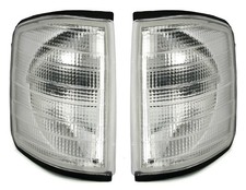 Frontblinker Set f&uuml;r Mercedes W201 190E 1983-1993 in Wei&szlig; wei&szlig;er Blinker
