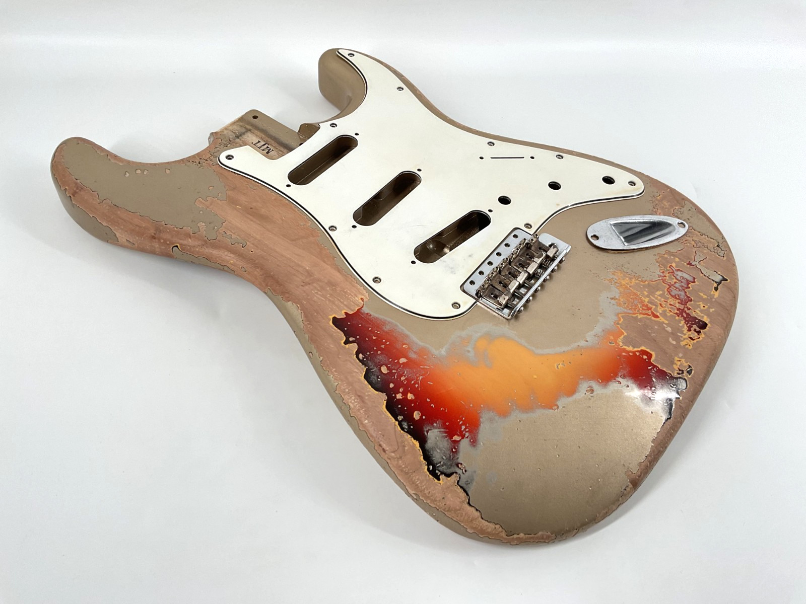 MJT Official Custom Vintage Aged Nitro Guitar Body By Mark Jenny VTS Swamp Ash