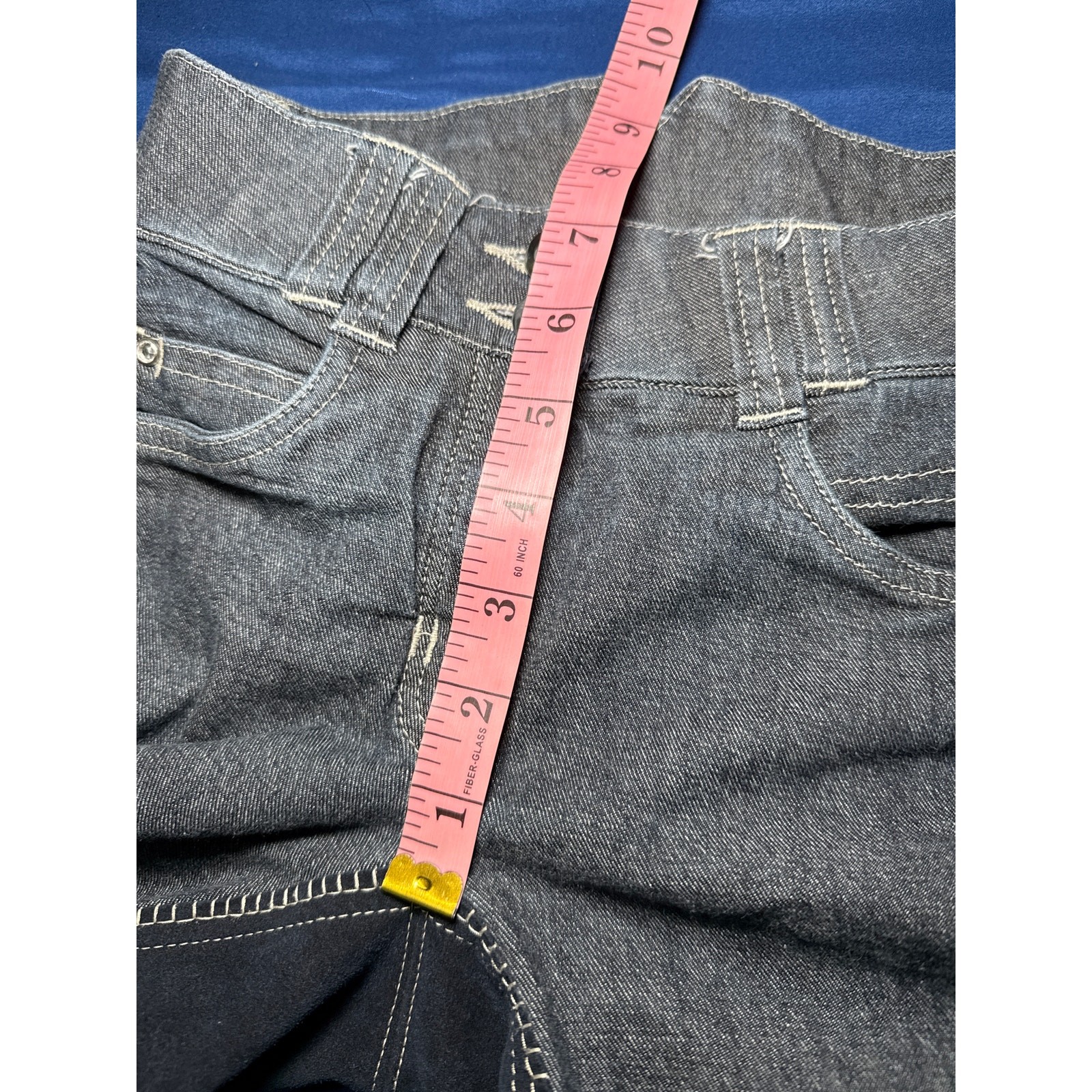 HKM horse riding denim jeans womens 22 outdoors stretch performance