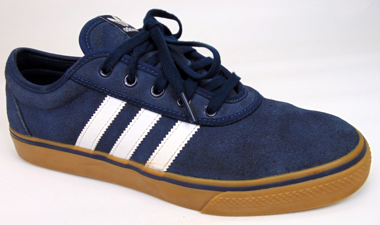 SAOLA Adidas Sneakers Casual Uomo Adi Ease Scamosciate Taglia 10.0 M Gomma Bianco Navy