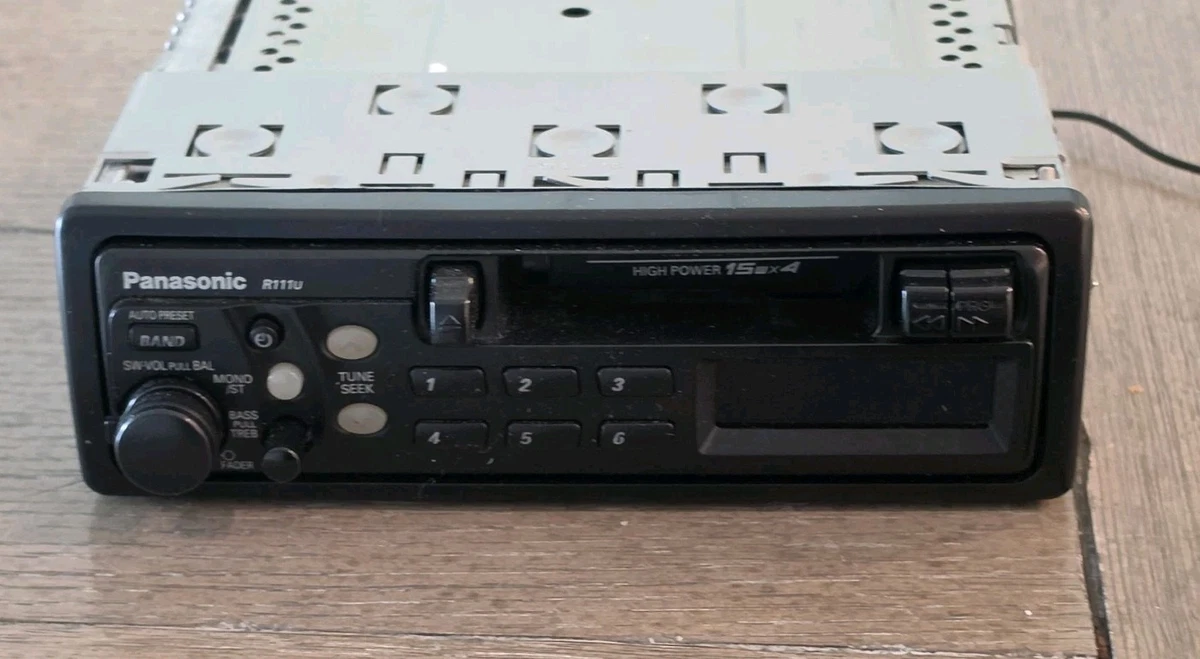 希少】パナソニック カーオーディオ CQ-B557D カセット FM AMの通販