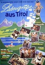 Gitte in LIEBESBRIEFE AUS TIROL Originalplakat EA von 1964