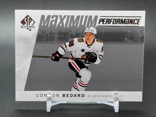 2024-25 SP Authentic Maximum Performance MP-19 CONNOR BEDARD Chicago Blackhawks