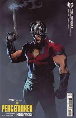 #ad Task Force Z #4C VF NM; DC Peacemaker Variant w BagBoard $9.98