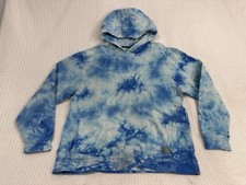Primitive Dragon Ball Z Tie Dye Sky Blue Skateboard Hoodie Size XL X Large