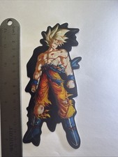 Dragonball Z Super Saiyan Goku 3D Lenticular Motion Car Sticker Decal