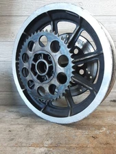 1987-1998 Harley Davidson FLH FLHT 10spoke Rear Rim Mag Wheel Rotor 16x3