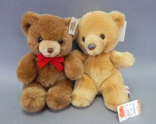 New NwT Vintage 1983 Russ Caress Honey Bear Gund Tender Teddy Plush Stuffed Lot