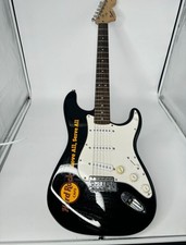 Fender Squier Black Hard Rock Cafe Strat Chitarra elettrica