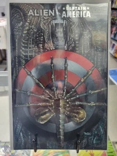 Alien vs. Captain America #1 Dan Panosian Foil Variant