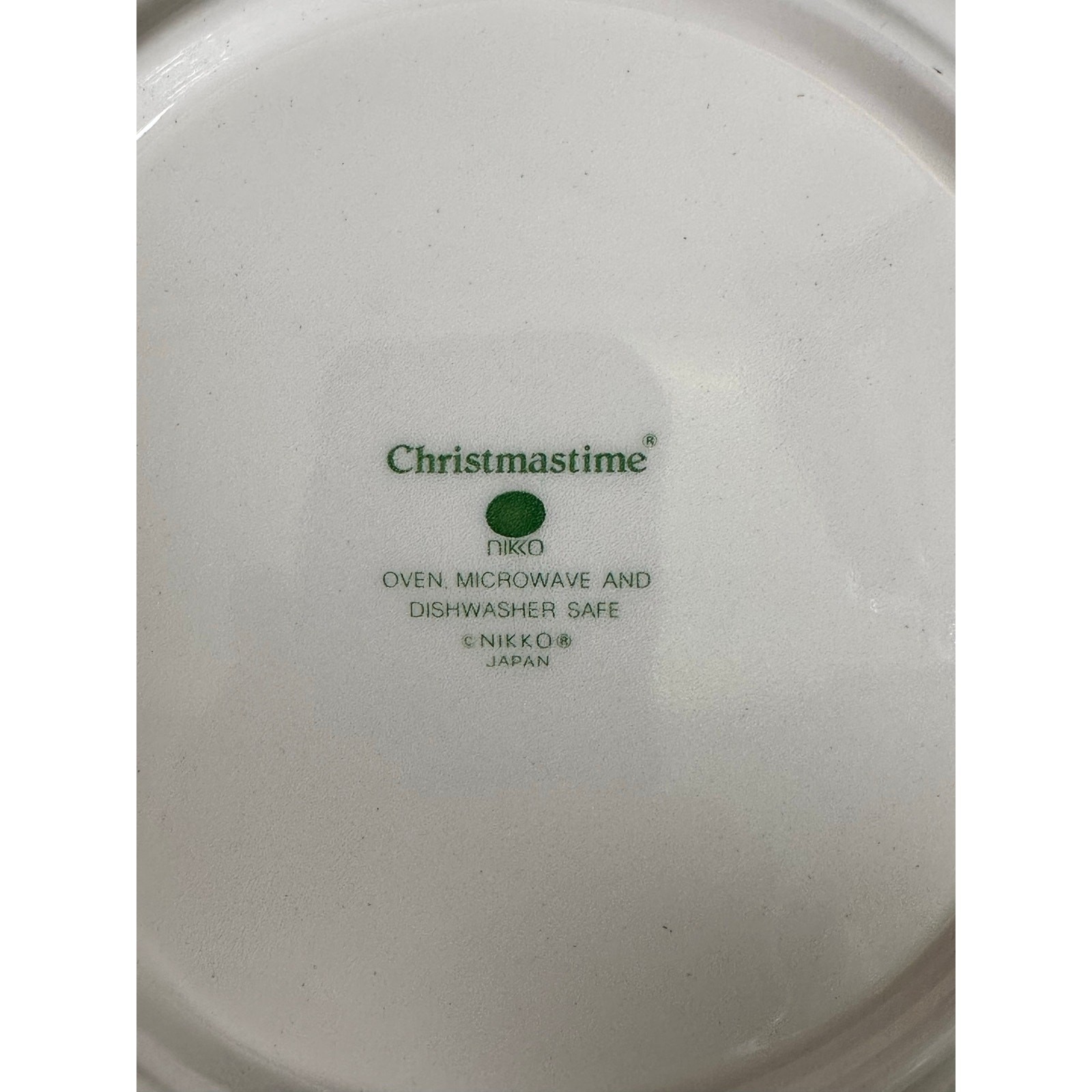 Nikko Japan Christmastime 3-PC Place Setting-Service for 4-12 Pieces-Excellent