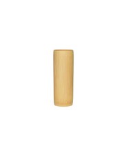 Yasutomo BT14-20 Bamboo Brush Vase, Medium, 8" Tall,Vases, Brown