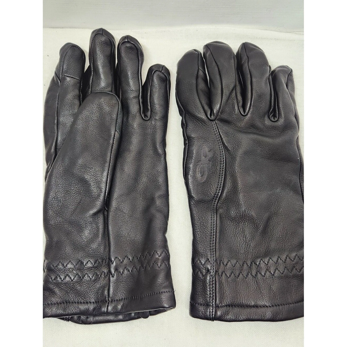 Outdoor Research Unisex XL Black Sheep Leather Warnick Sensor Gloves