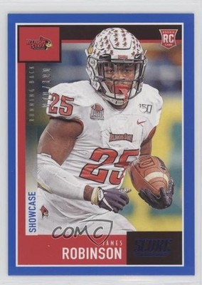 2020 Score Rookies Showcase 70/100 James Robinson #382 Rookie RC 0q3