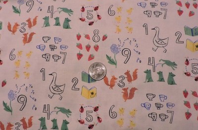100% Cotton P&B Textiles - Story Time - By the Yard