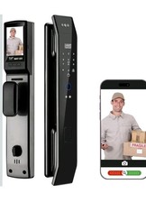 3D Face Recognition Door Lock  Intercom Smart Wi-Fi Door Lock with Camera  ...